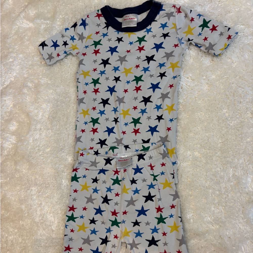 Hanna Andersson Multicolor Star Pajama Set